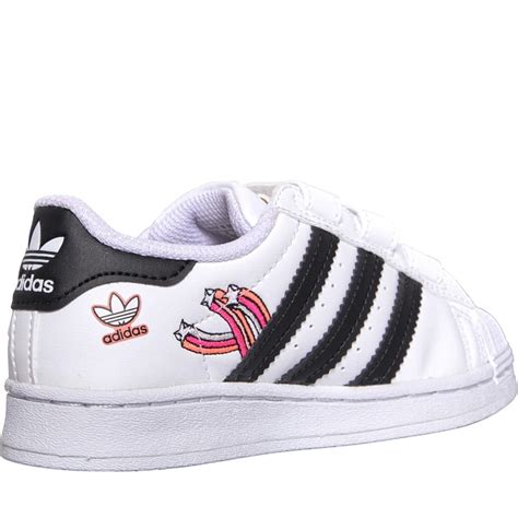 adidas originals unisex-kinder superstar sneaker weiß schwarz|Adidas kids shoes.